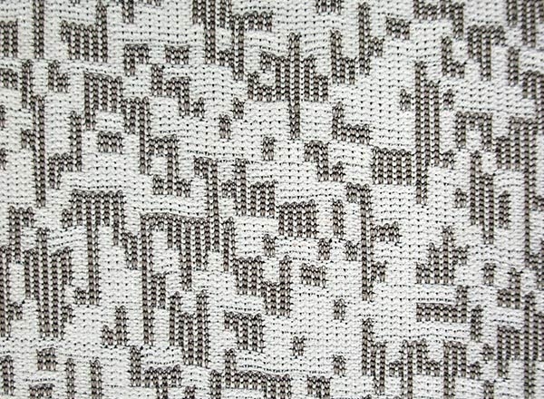 圓編雙面緹花布